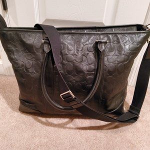 Coach leather duffel